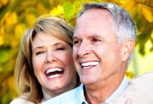 Older Couple Smiling